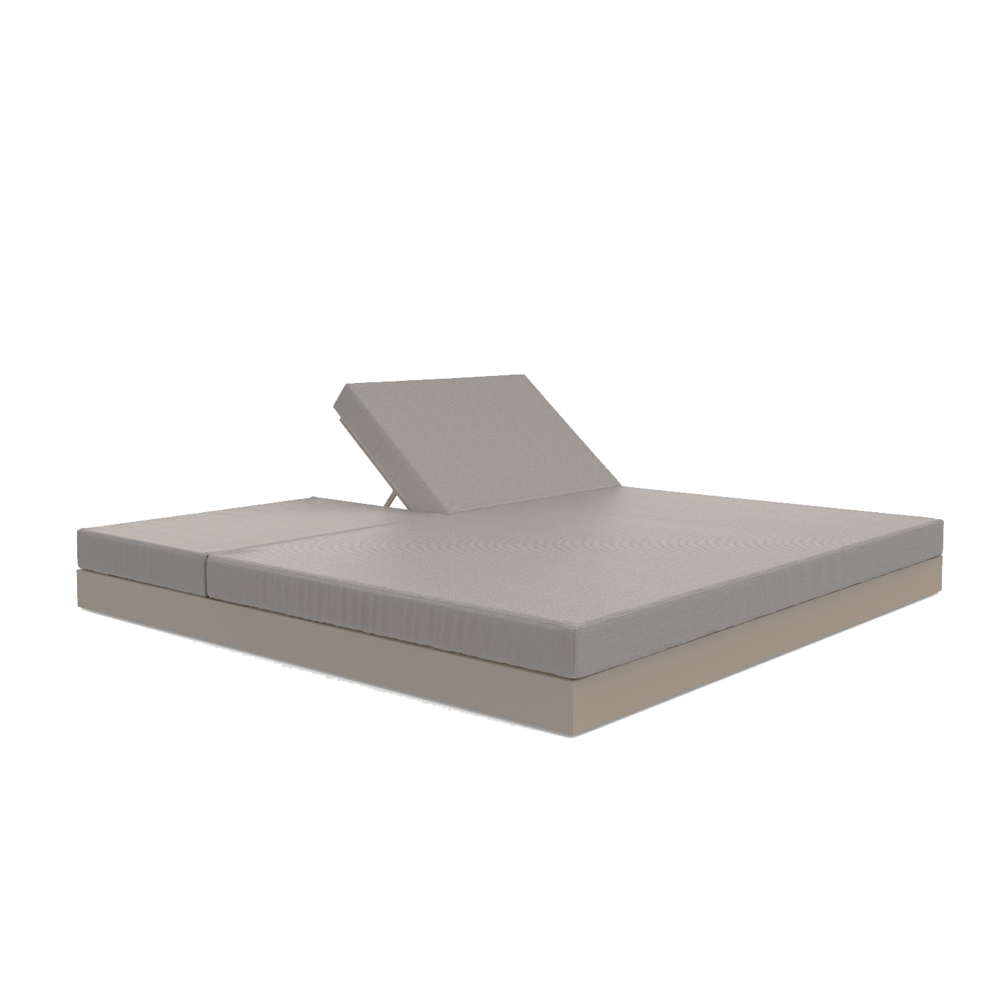 Chill Bed with backrest 200