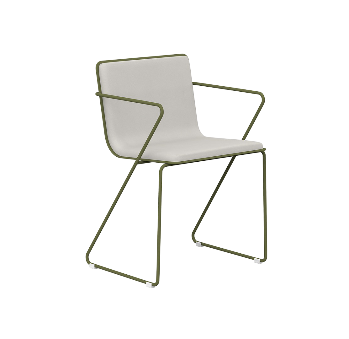 Espagueti Dining Armchair - Upholstered