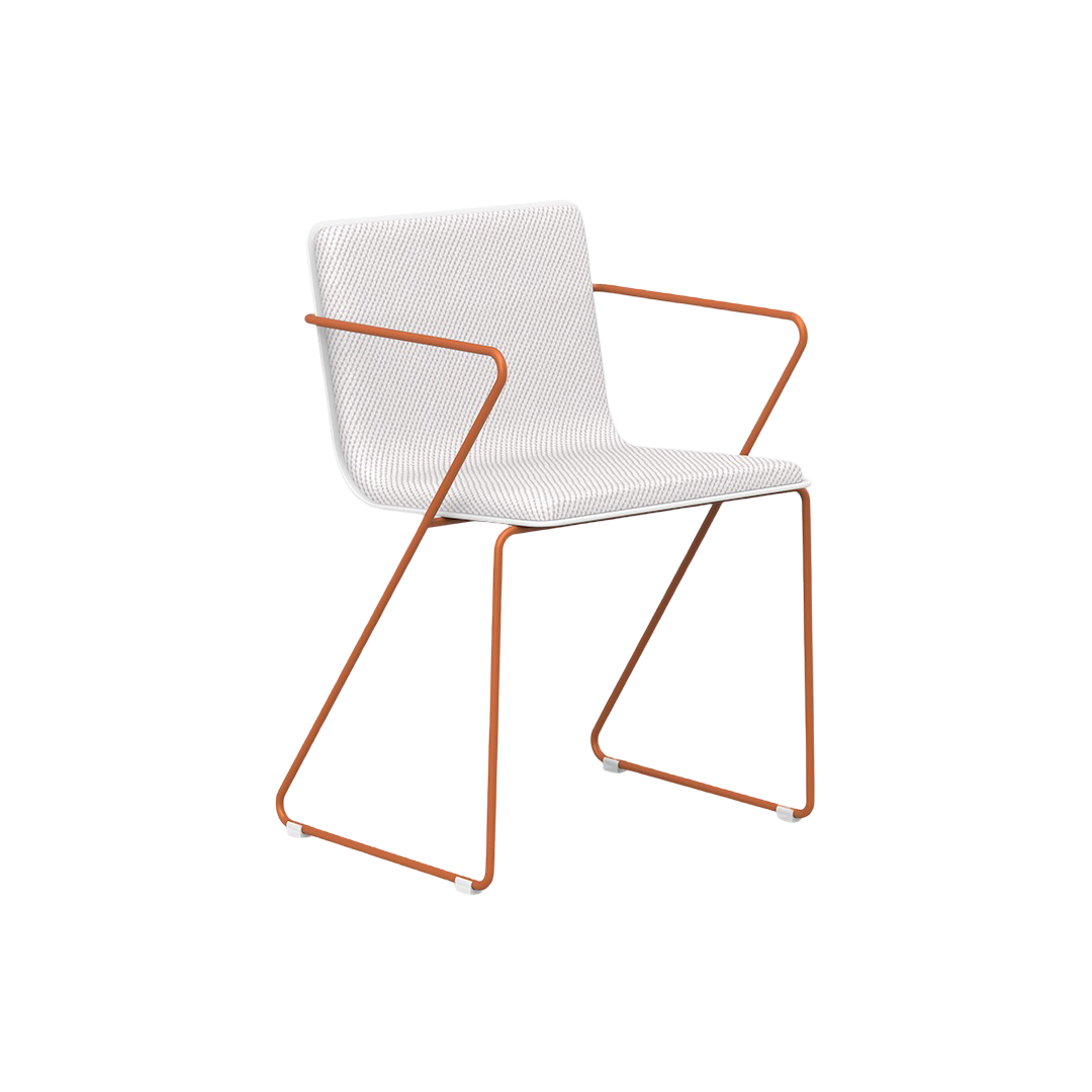 Espagueti Dining Armchair - Upholstered