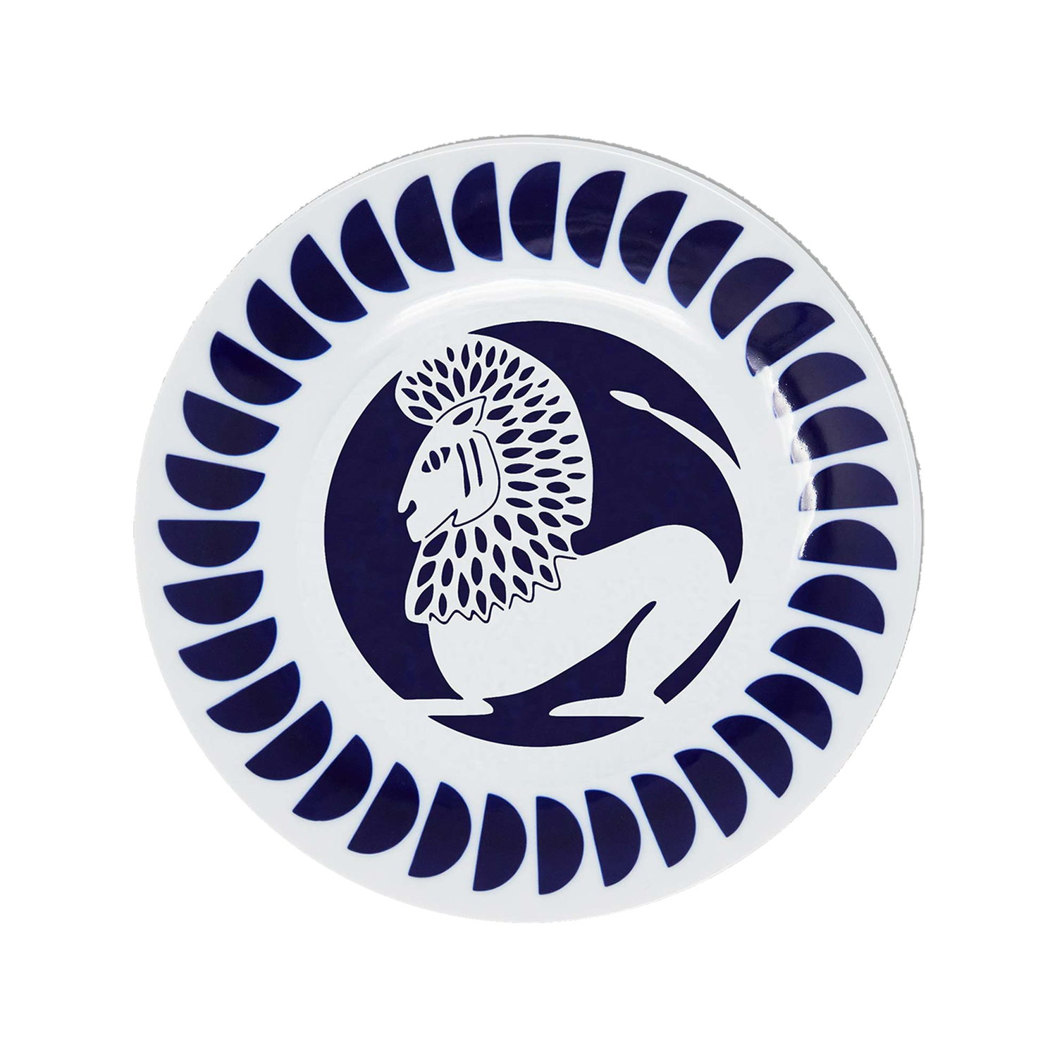 Porcelain Zodiac plates 0301 (set of 2)