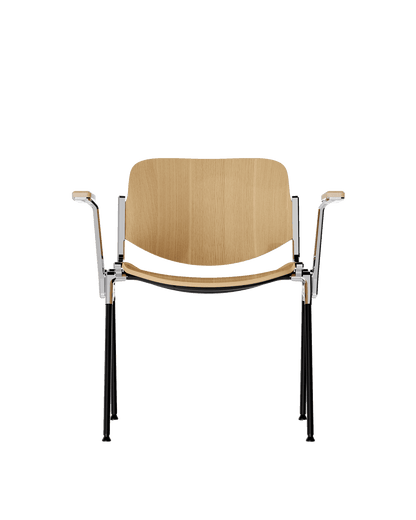 DSC 106 - Veneered Wood w/Armrests
