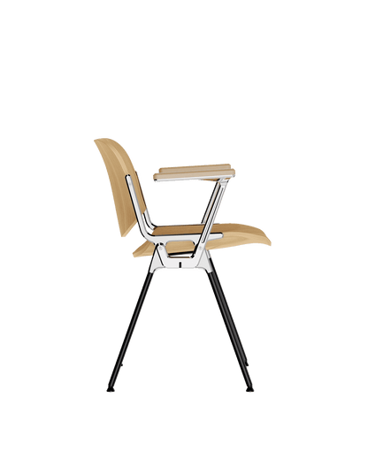DSC 106 - Veneered Wood w/Armrests