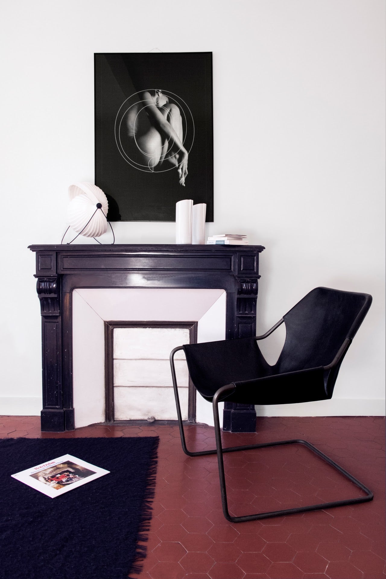 Paulistano chair in leather  (Indoor use)