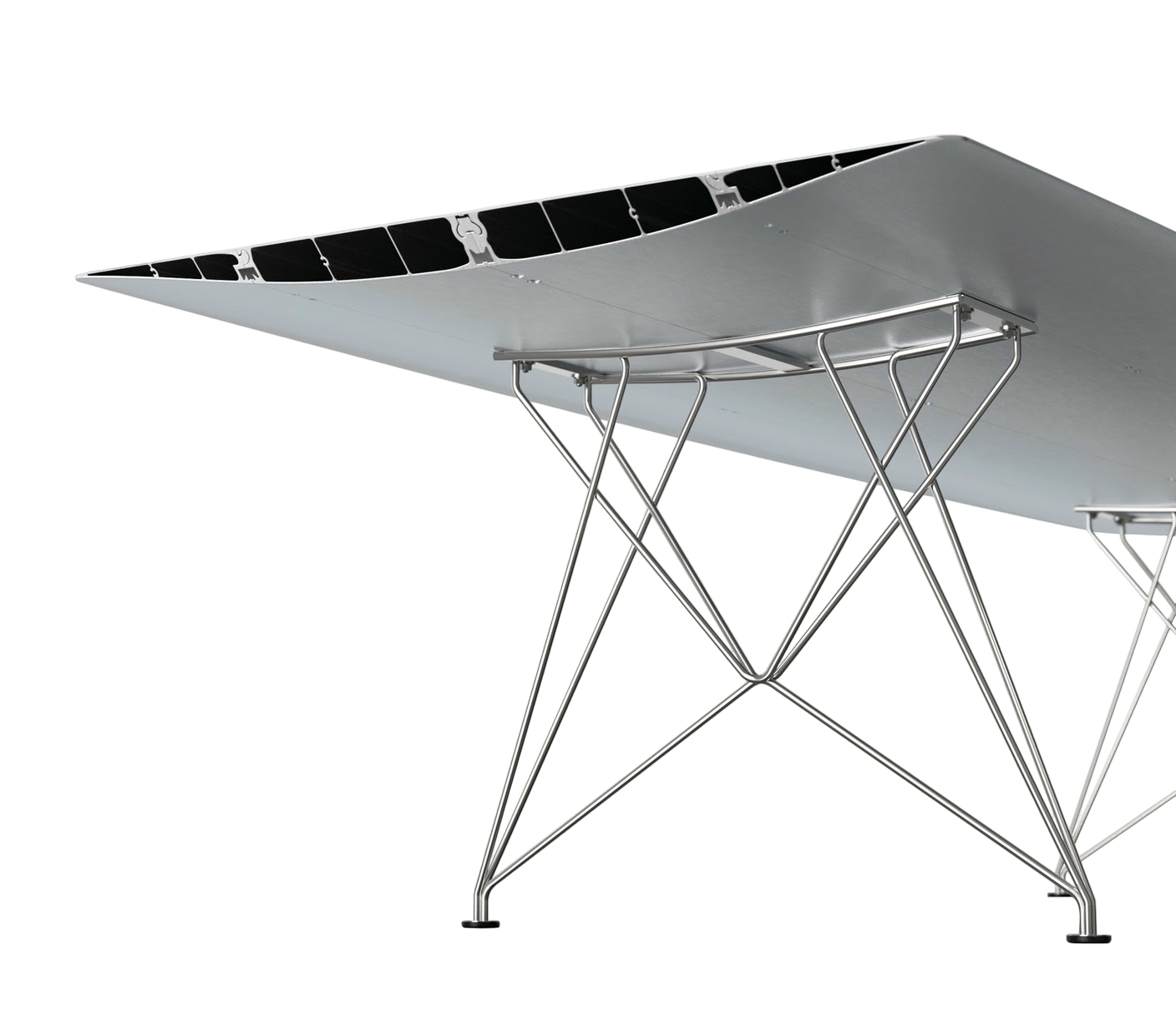 Table B Dining Table - Steel Legs