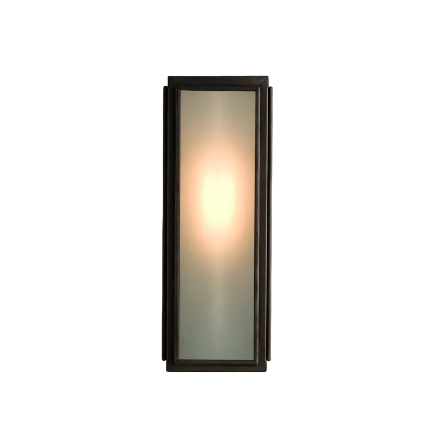 Narrow box wall light 7649