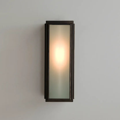 Narrow box wall light 7649