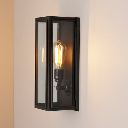 Narrow box wall light 7649