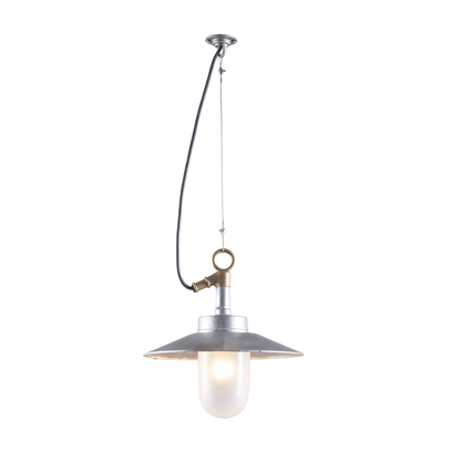 Well glass pendant with visor 7680 IP44
