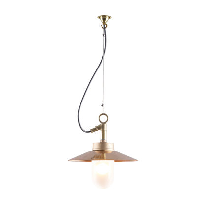 Well glass pendant with visor 7680 IP44