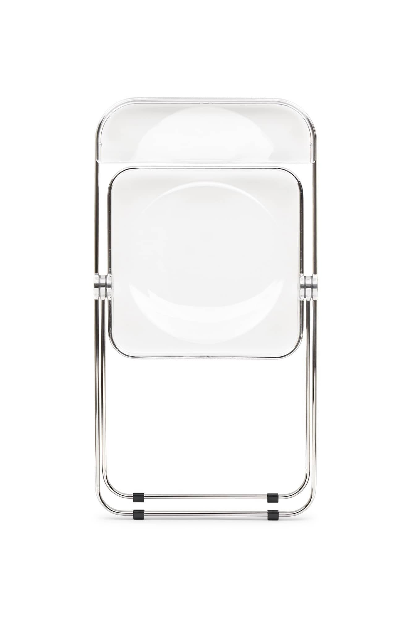 Plia Chair - Transparent/Chrome