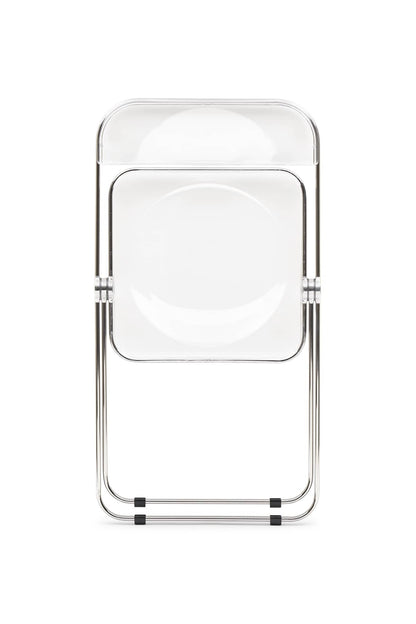 Plia Chair - Transparent/Chrome