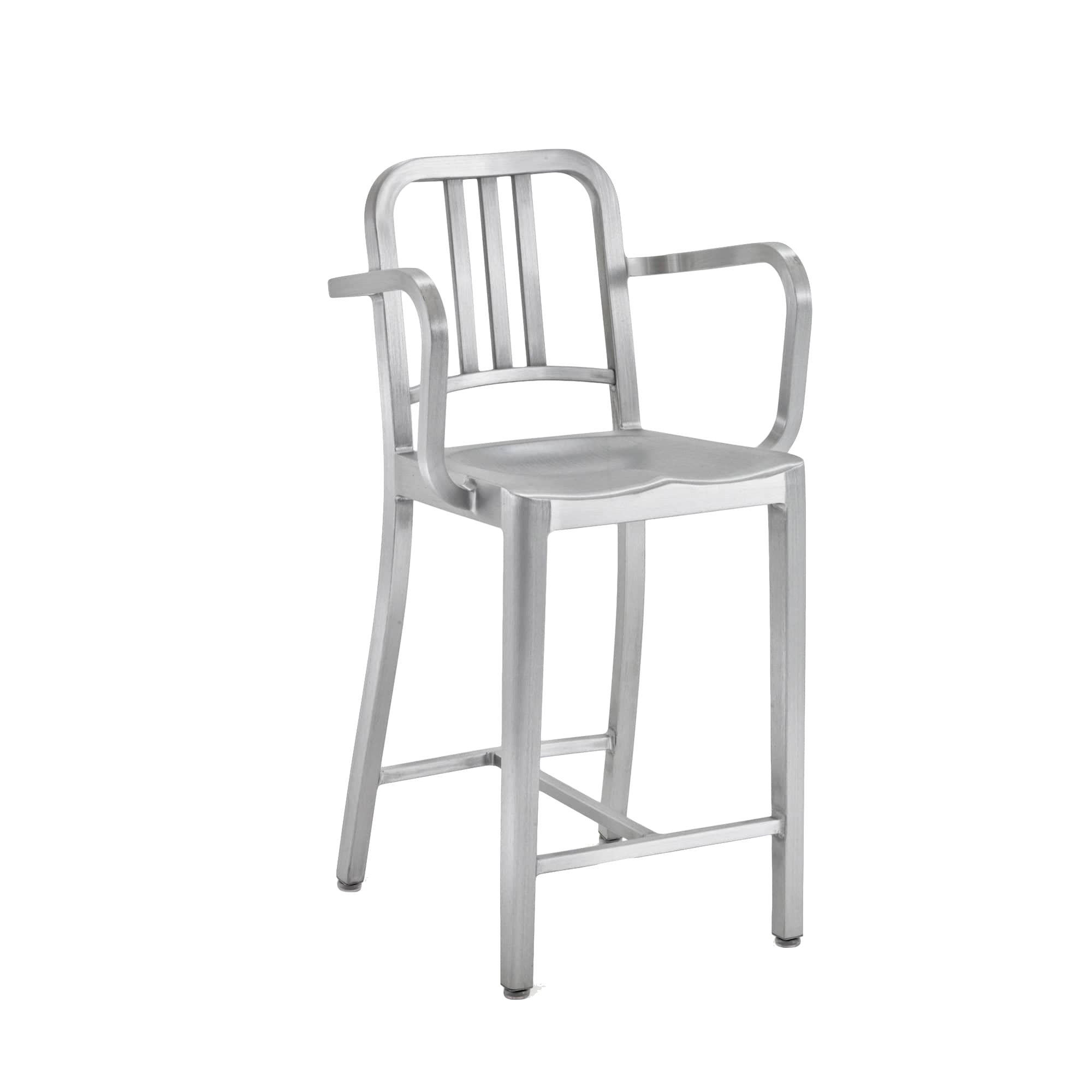 1006 Navy® Stool with arms