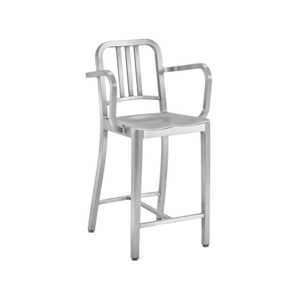 1006 Navy® Stool with arms