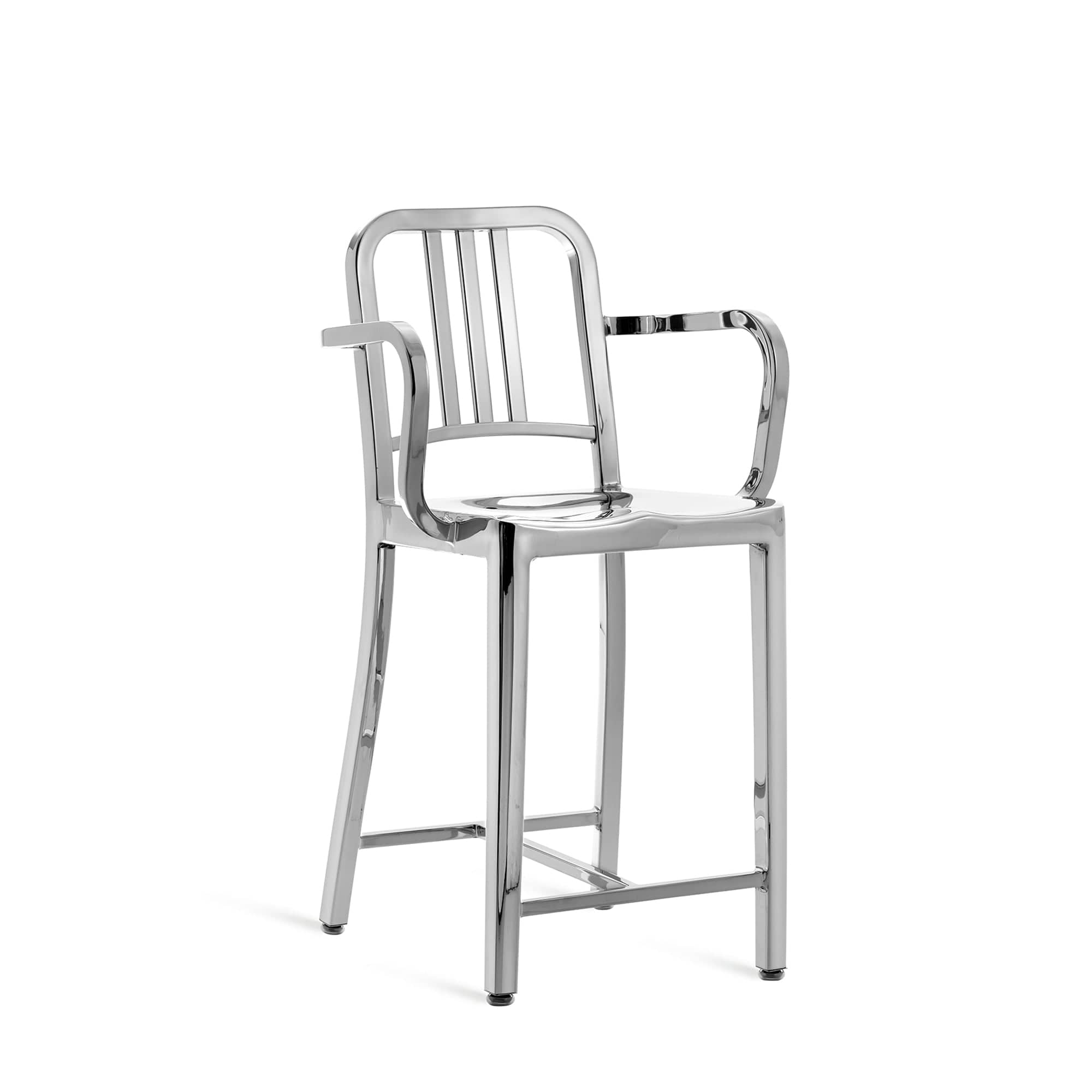 1006 Navy® Stool with arms