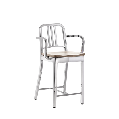 Navy® 1104 Counter Stool with arms
