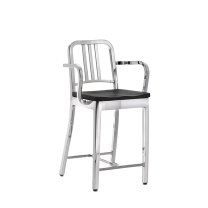 Navy® 1104 Counter Stool with arms