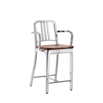 Navy® 1104 Counter Stool with arms