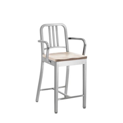 Navy® 1104 Counter Stool with arms