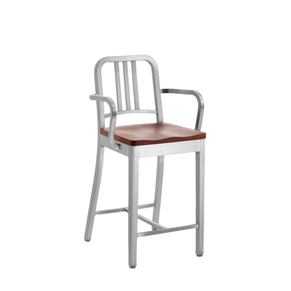Navy® 1104 Counter Stool with arms