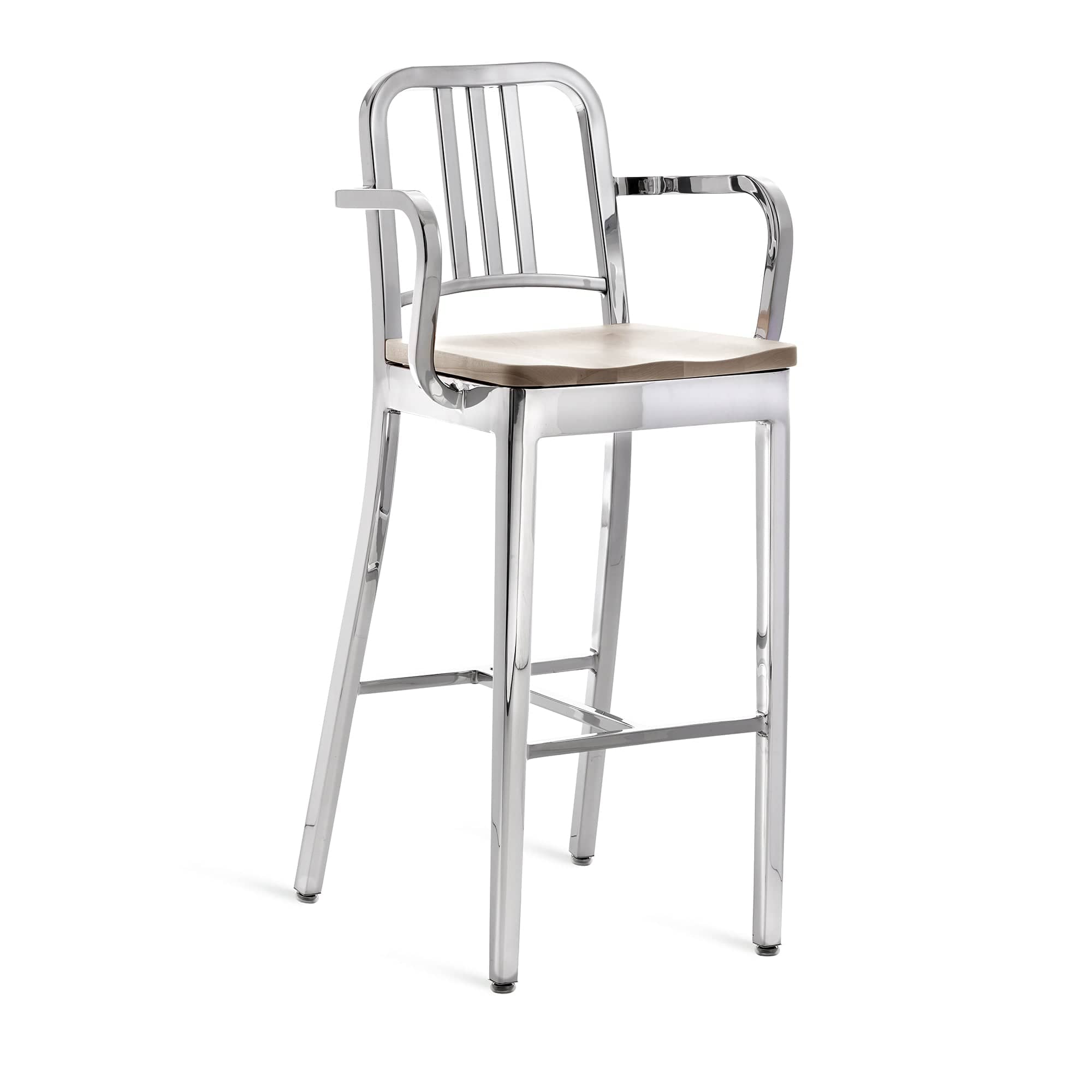 1104 Navy® Barstool with arms