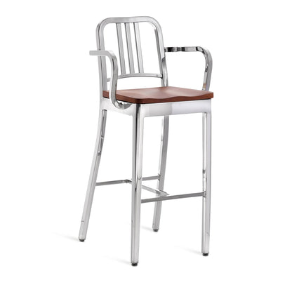 1104 Navy® Counter Stool with arms