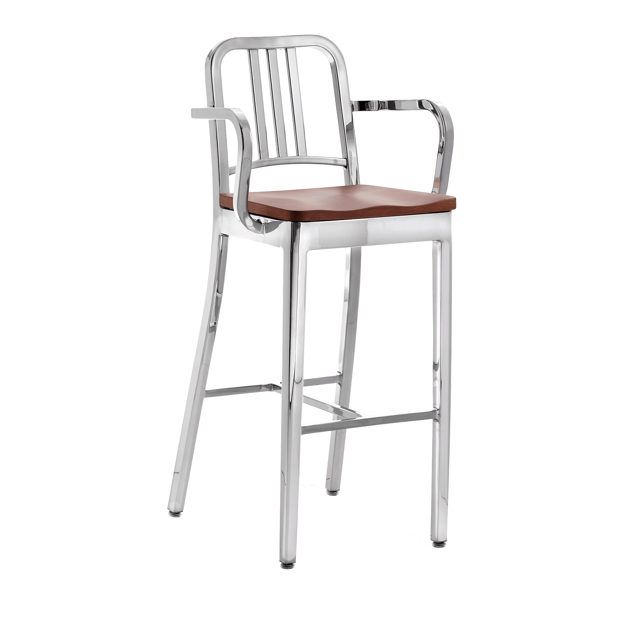 1104 Navy® Barstool with arms