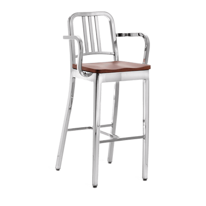 1104 Navy® Barstool with arms