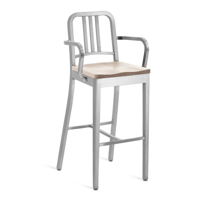 1104 Navy® Barstool with arms