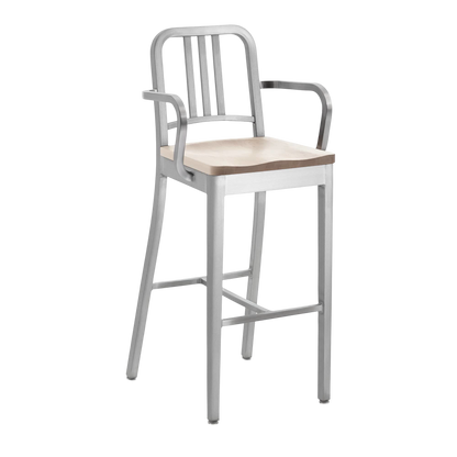 Navy® 1104 Barstool with arms