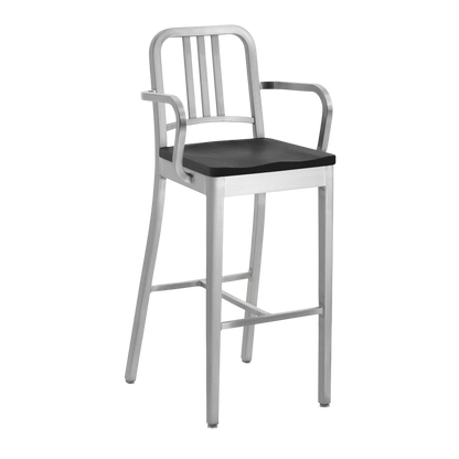 Navy® 1104 Barstool with arms