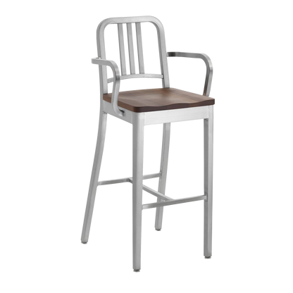 1104 Navy® Counter Stool with arms