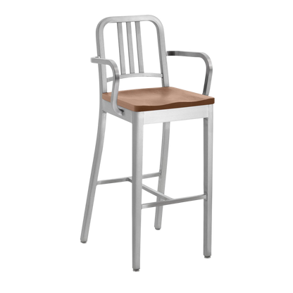 Navy® 1104 Barstool with arms