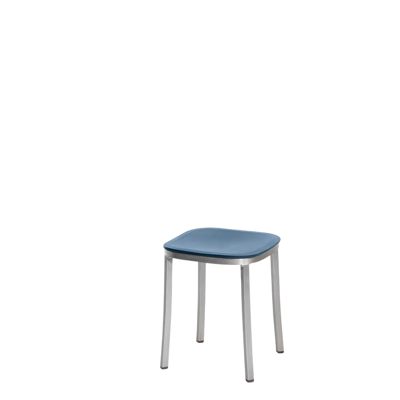 1 Inch small stool, recycled plastic seat