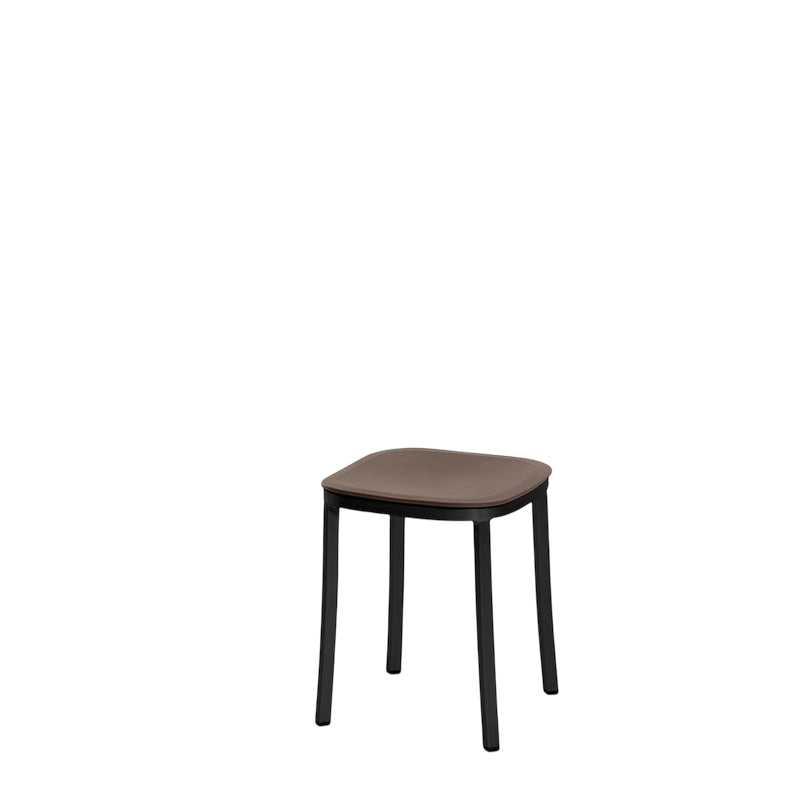 1 Inch small stool, recycled plastic seat