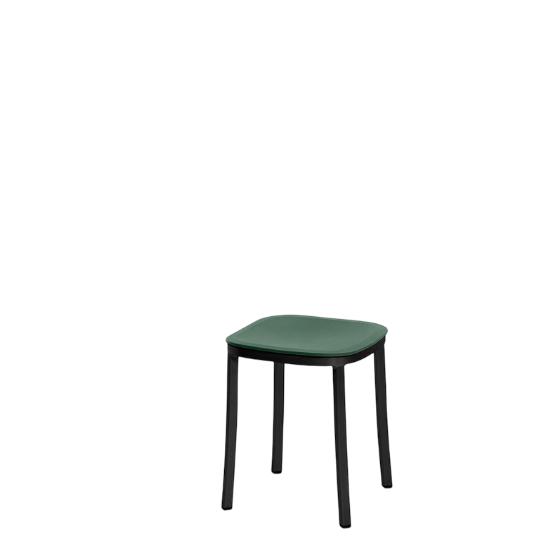 1 Inch small stool, recycled plastic seat