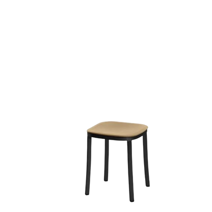 1 Inch small stool, recycled plastic seat