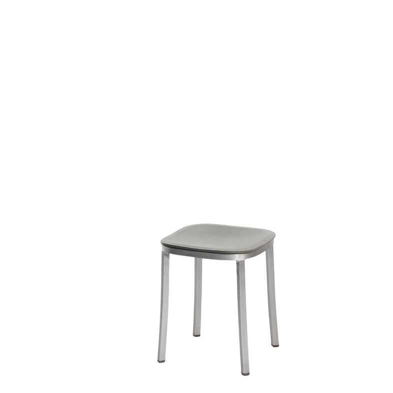 1 Inch small stool, recycled plastic seat