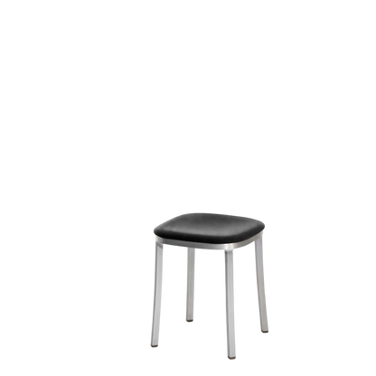 1 Inch small stool, upholstered seat