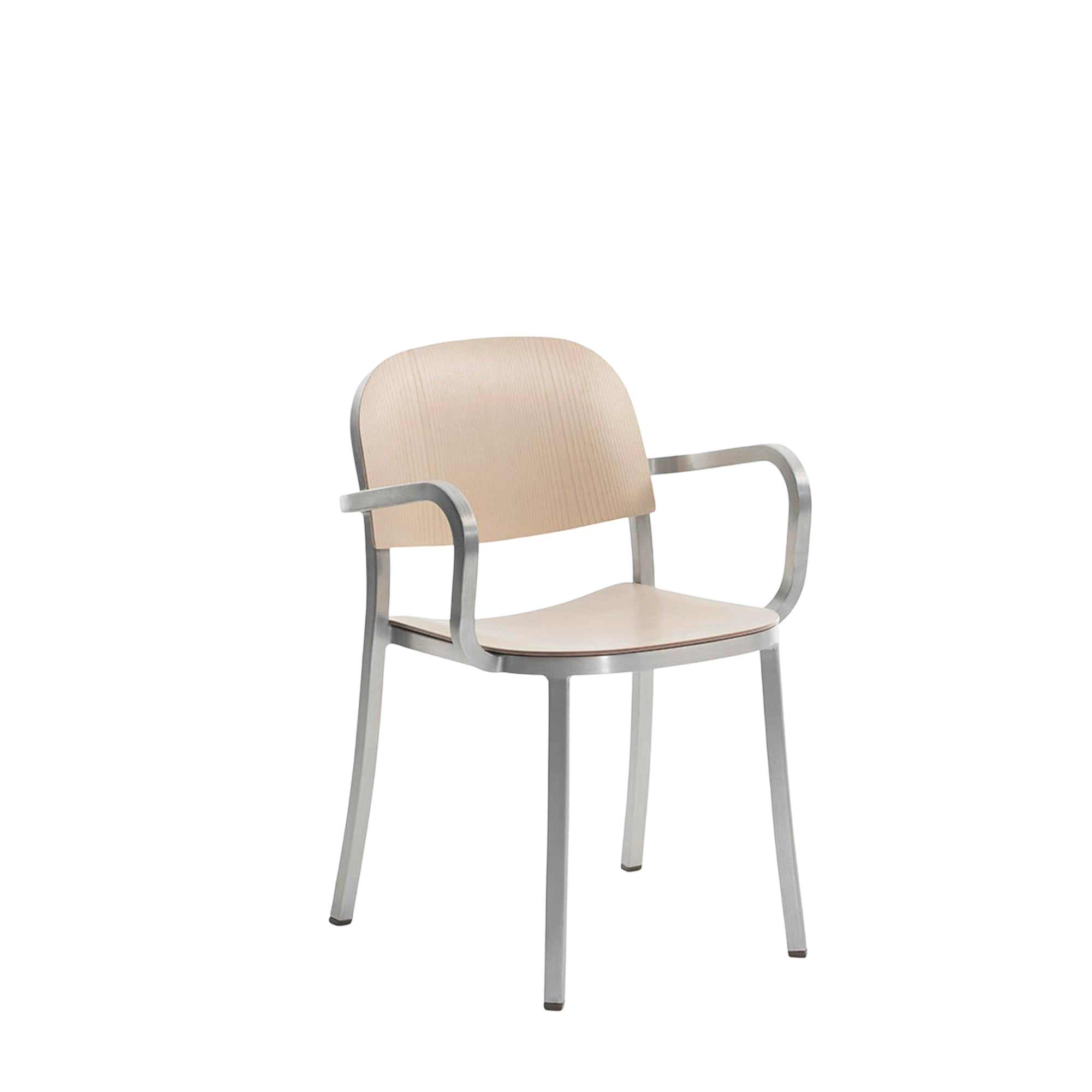 1 Inch Armchair, wood seat - Hand Brushed