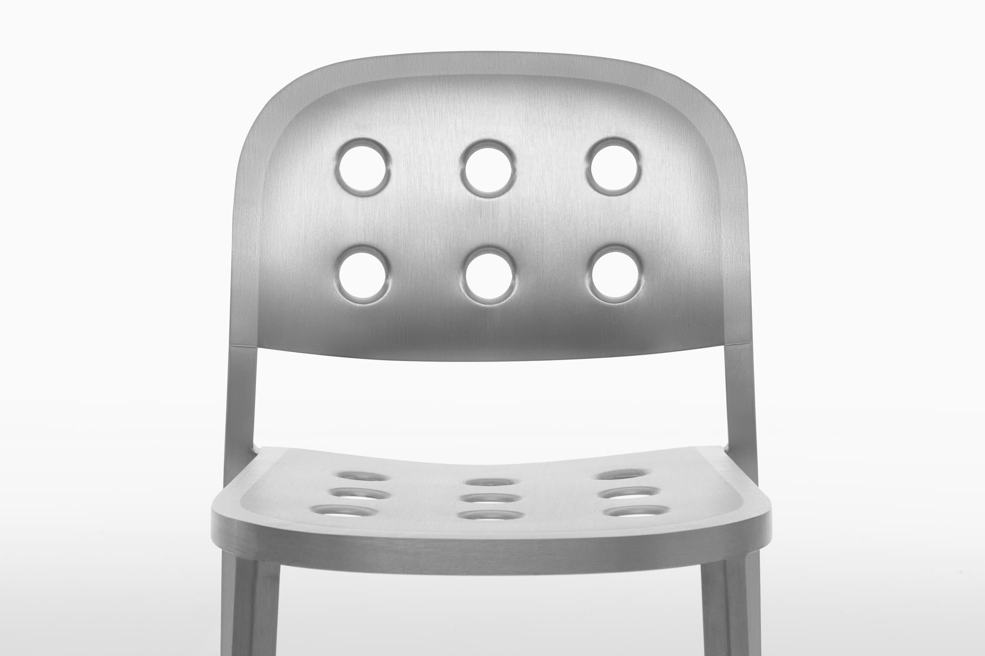 1 Inch All Aluminum chair by Jasper Morrison