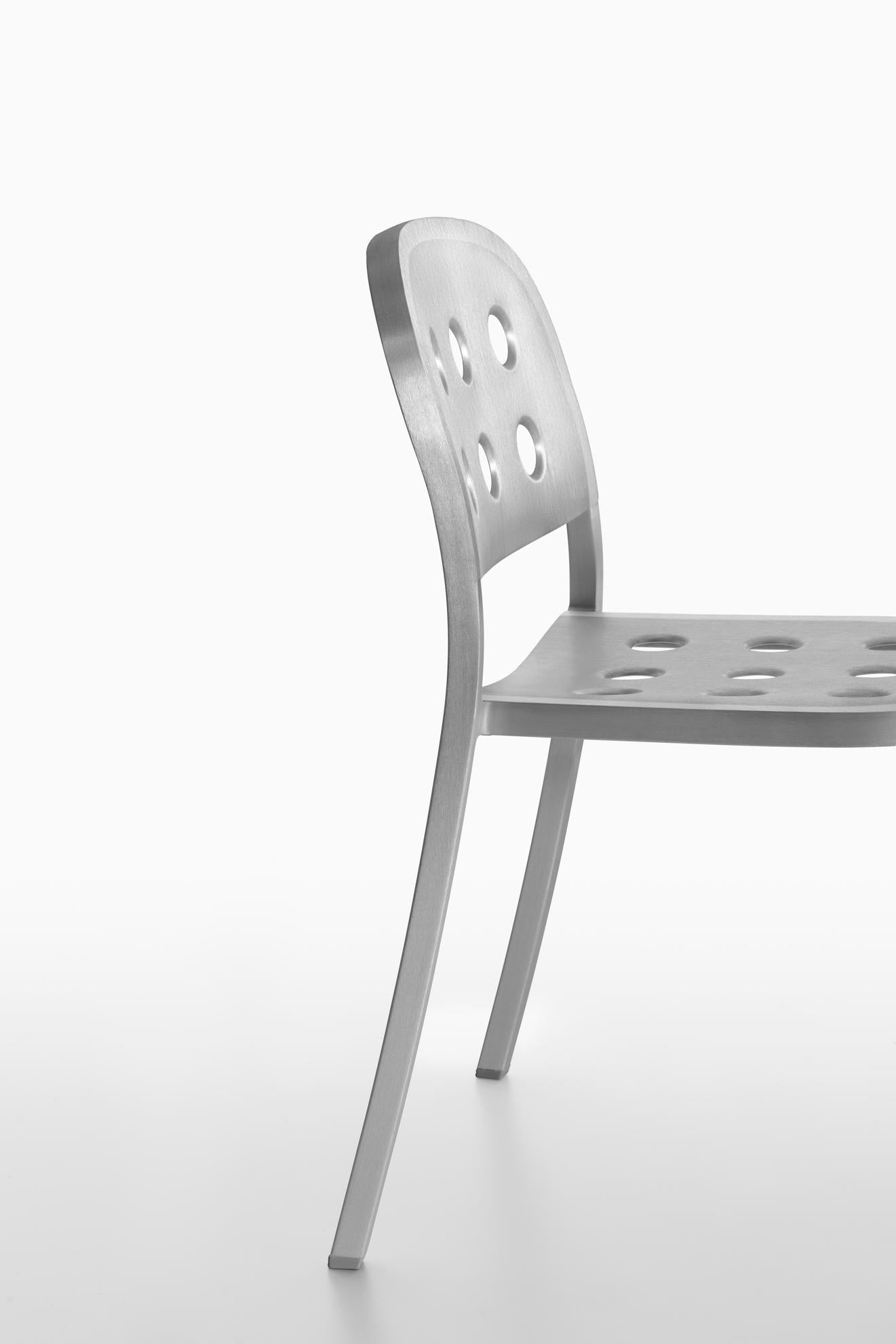 1 Inch All Aluminum chair by Jasper Morrison