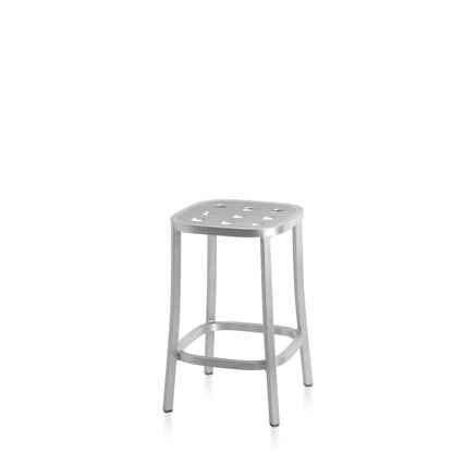 1 Inch All Aluminum stool small by Jasper Morrison