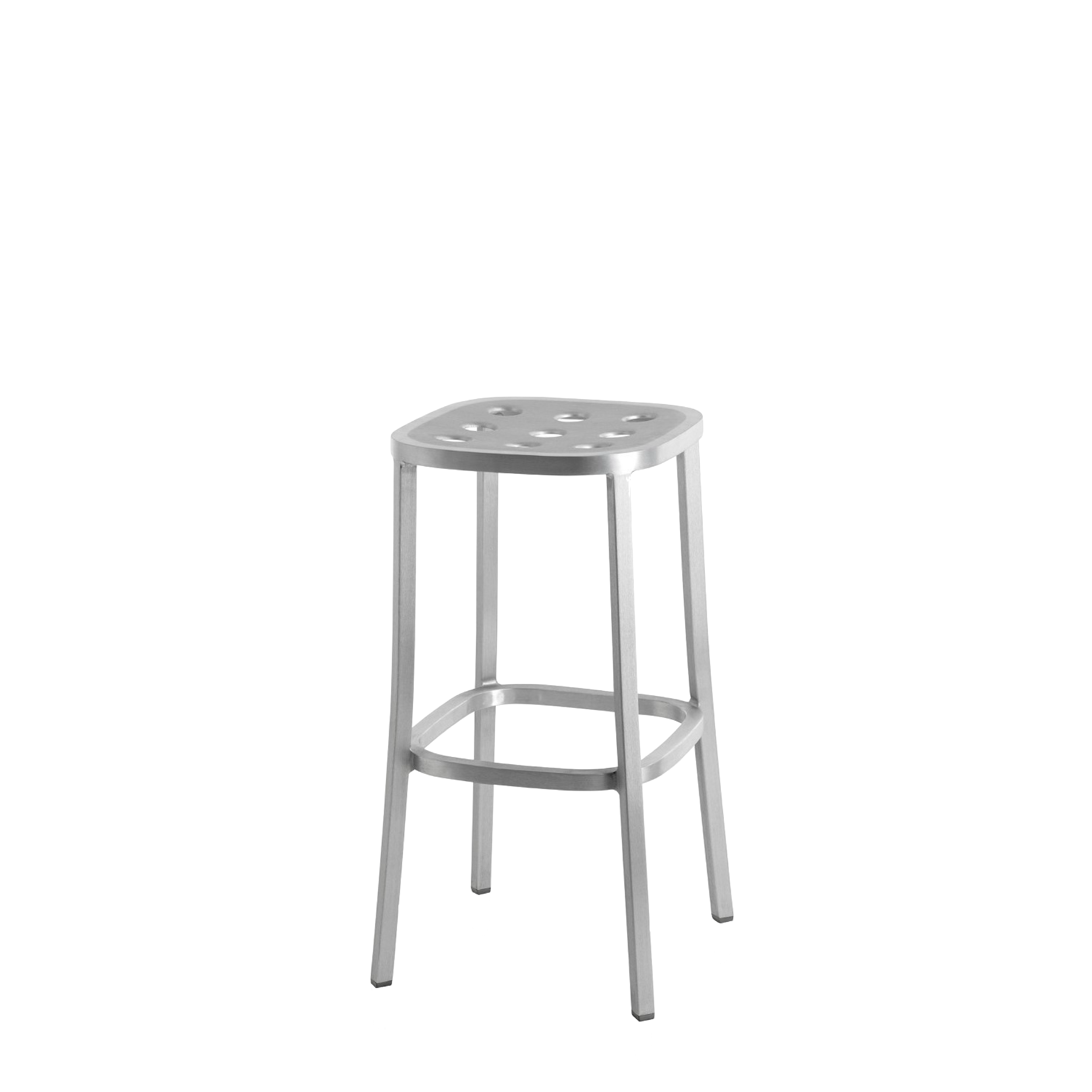 1 Inch All Aluminum Barstool by Jasper Morrison