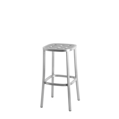 1 Inch All Aluminum Barstool by Jasper Morrison