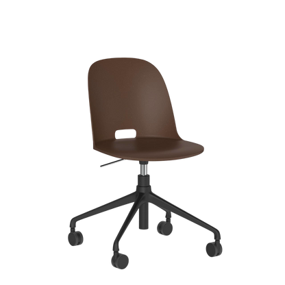 Alfi Work Swivel Chair - Black powder-coated