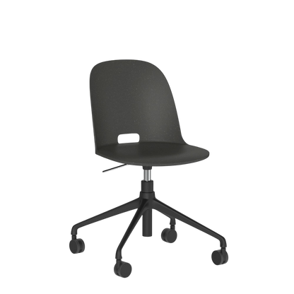 Alfi Work Swivel Chair - Black powder-coated
