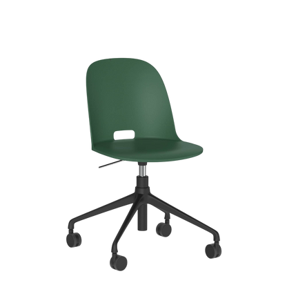 Alfi Work Swivel Chair - Black powder-coated