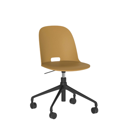 Alfi Work Swivel Chair - Black powder-coated