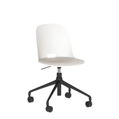 Alfi Work Swivel Chair - Black powder-coated