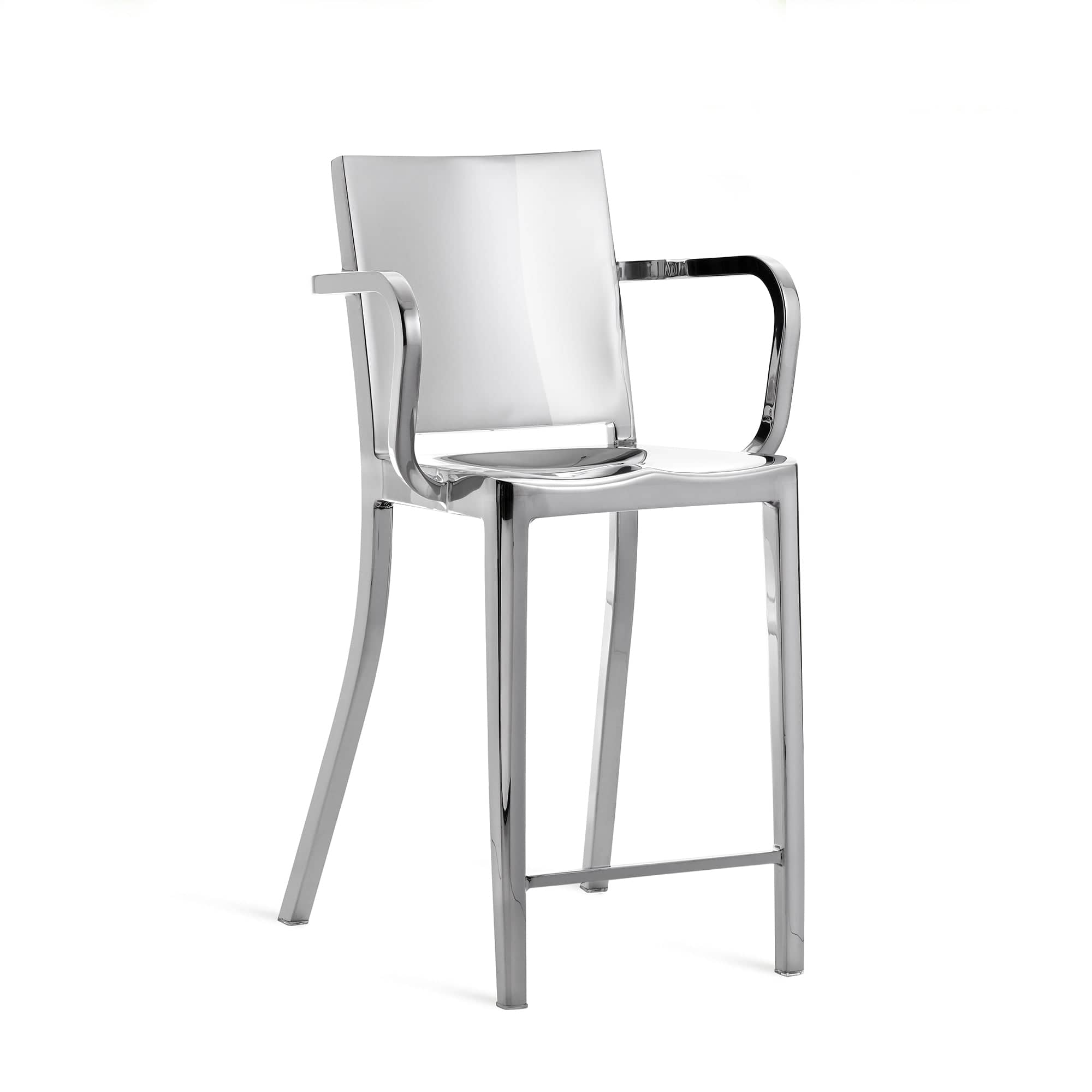 Hudson Stool with arms by Philippe Starck